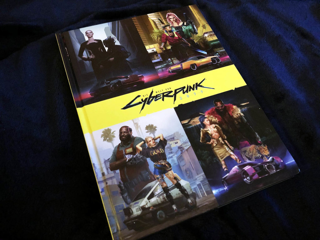 Die Welt von Cyberpunk 2077 Artbook - Review von Unaltered Magazin