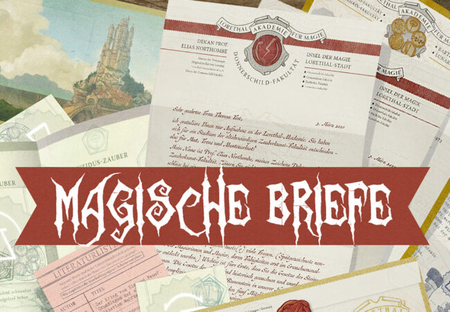 Magische Briefe Test und Gutschein banner